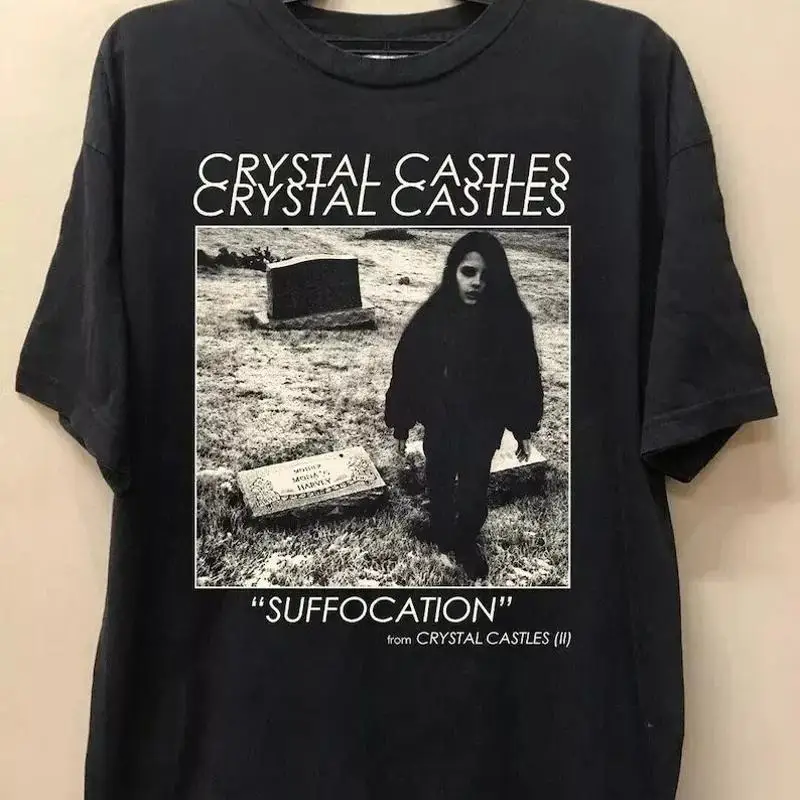 Rare Crystal Castles Suffocation Gift For Fans Unisex S-5XL Shirt HK124