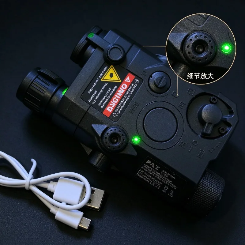 PEQ-15 Nylon Laser Box Stable Infrared Torch Desktop Hobby Display Toy Parts