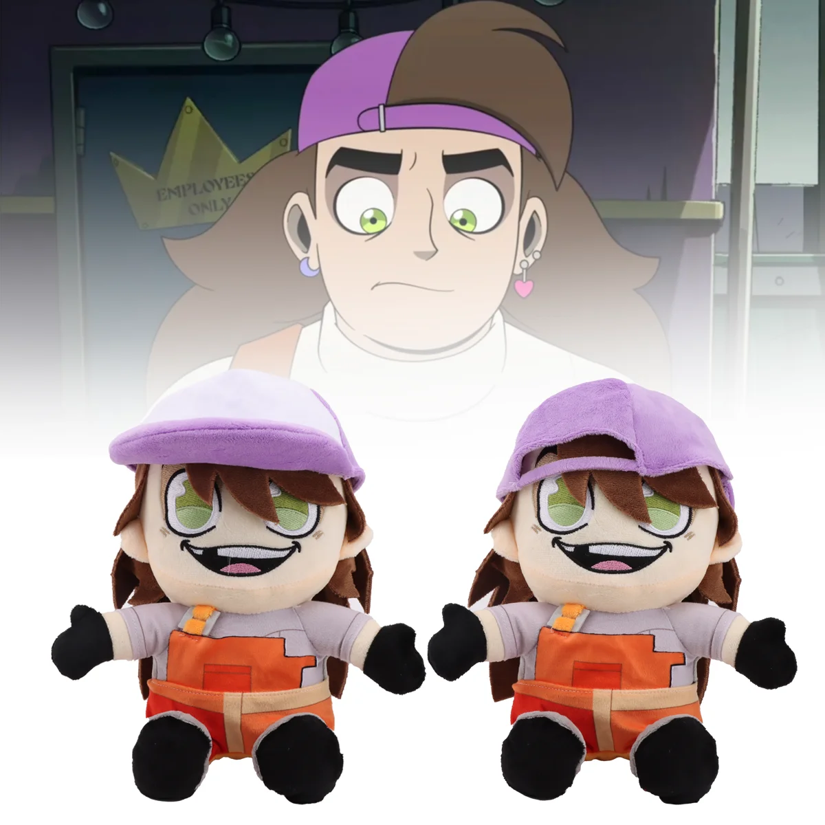 

Cute Knights of Guinevere Frankie Plush Cartoon Character Frankie Soft Stuffed Toy Birthday Christmas Gift for Kids and Fans