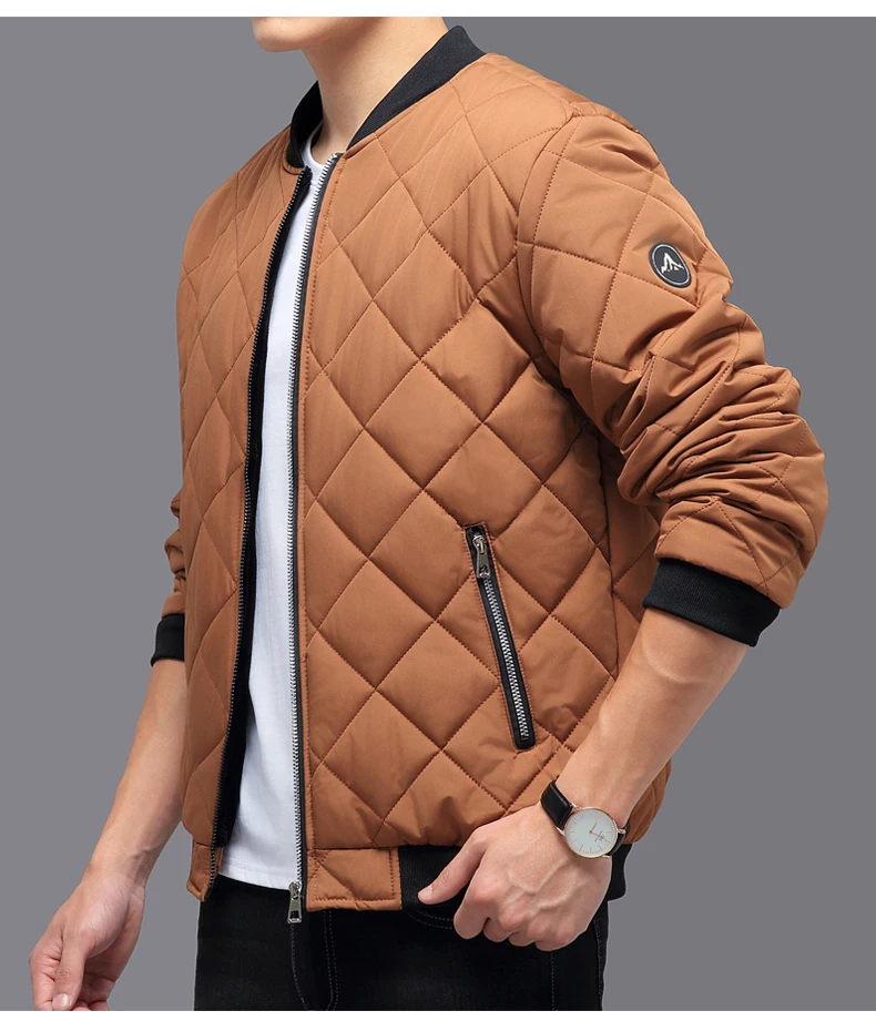 Men New Plus Size Winter Parkas M-8XL Men Thick Warm Fleece Baseball Jacket Men Fashion Casual Clothing Men Windproof Parkas