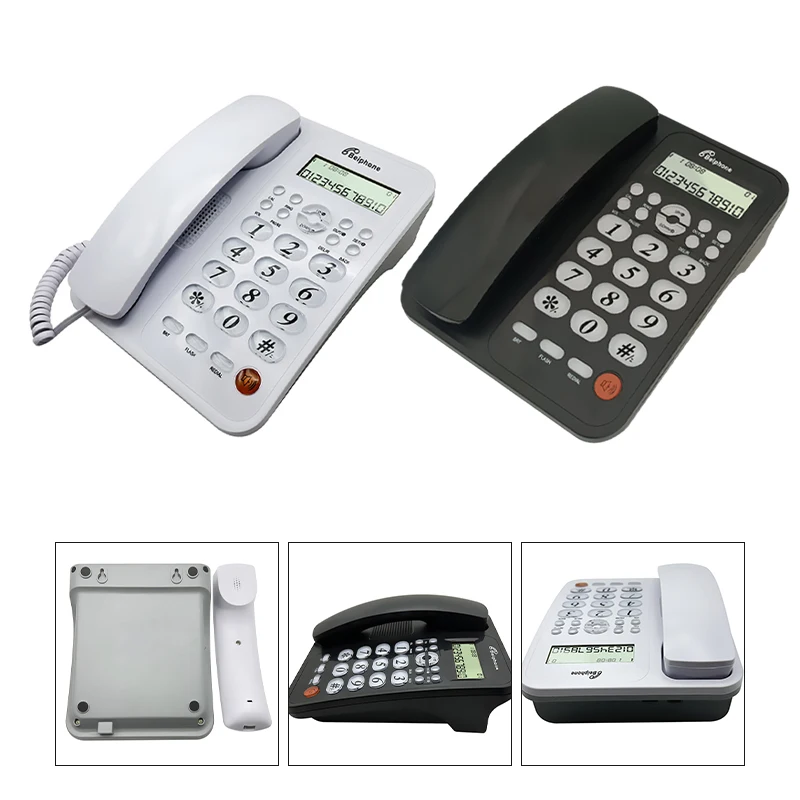 Corded Landline Phone With Digital Answering Caller ID & Call Waiting Features Hotel Telephones Home Telephones