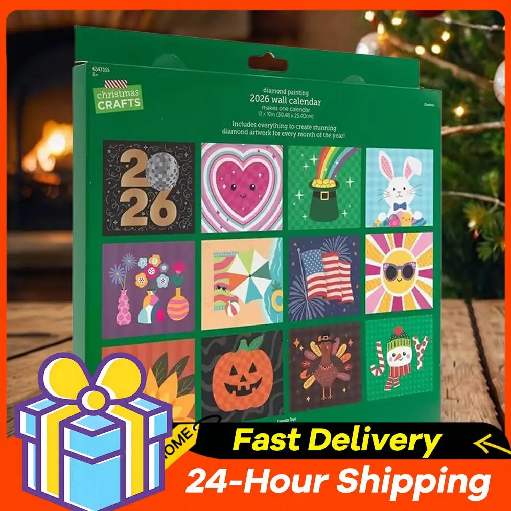 

Round 5D Diamond Art Painting Kits DIY Diamond Art Calendar with To Do List