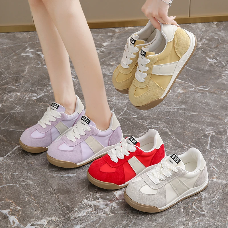 

Women Shoes 2025 New Autumn Trendy Brand Torre Female Thick Sole Increased Casual Flow Reflective Sports Running Trendy Shoes