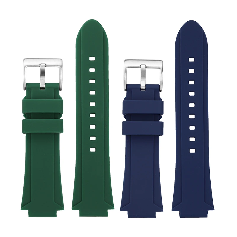 Ремешок силиконовый для часов ORIS, ремешок из мягкого силикона для часов серии 7730, 24-11 мм, 24-12 мм, модифицированный ремешок