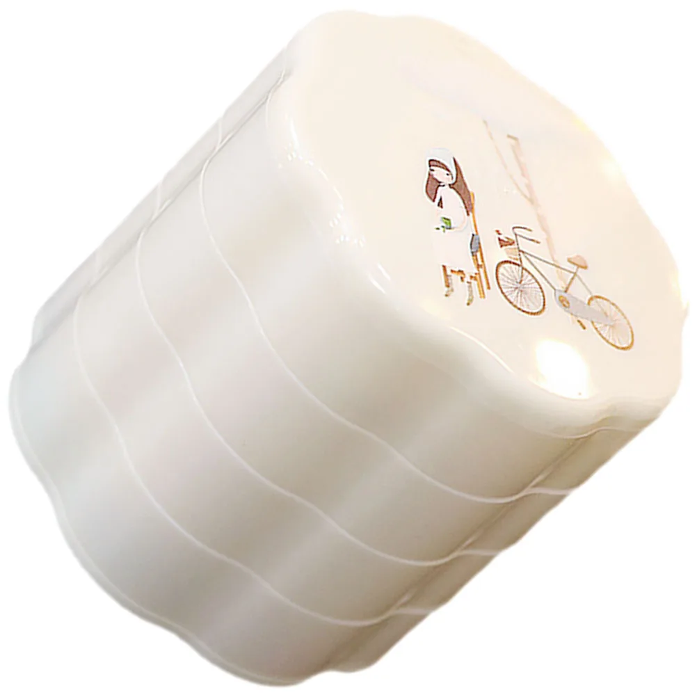 

Multi-Layer Rotating Jewelry Box Organizer Storage Case Desktop Trinket Container Stand Earring Bracelet Necklace Holder