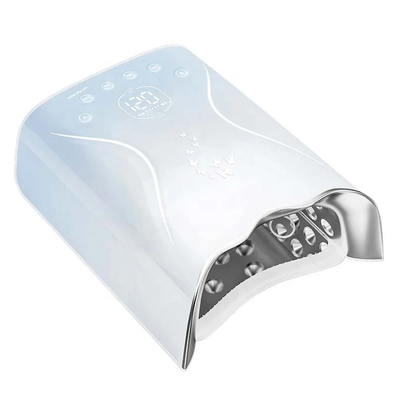 

New Arrival 115W Rechargeable Wireless Nail Gel Dryer Professional Portable Nail UV LED Lamp Nail Art Equipment Salon
