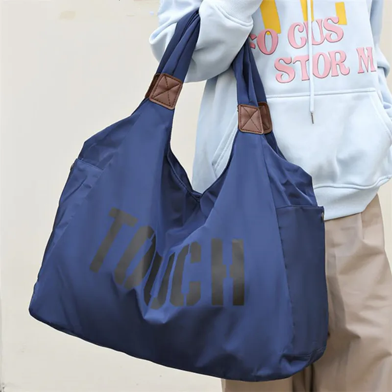 حقائب يد نسائية أكسفورد عصرية حقيبة كتف ذات سعة كبيرة حقيبة سفر، حقيبة يد لليوجا والترفيه في نزهة الضواحي مع مبطنة #4