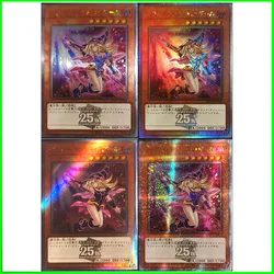 Anime Character DIY Collectible Cards ATEM Slifer the Sky Dragon Laser Flash Cards Toys for Boys Christmas Birthday Gifts