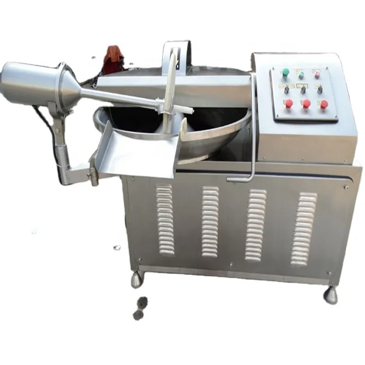 20L 40L 80L 125Lcommercial meat bowl chopper frozen meat cutter machine for dumpling sausage stuffing meat chopping machine