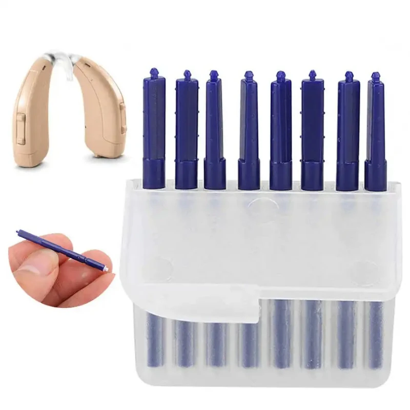 8pcs/set Hearing Aid Wax Guards Dustproof Prevents Earwax Guard Filters Hearing Aids Accessory Ear Protect Care Tool Supplies