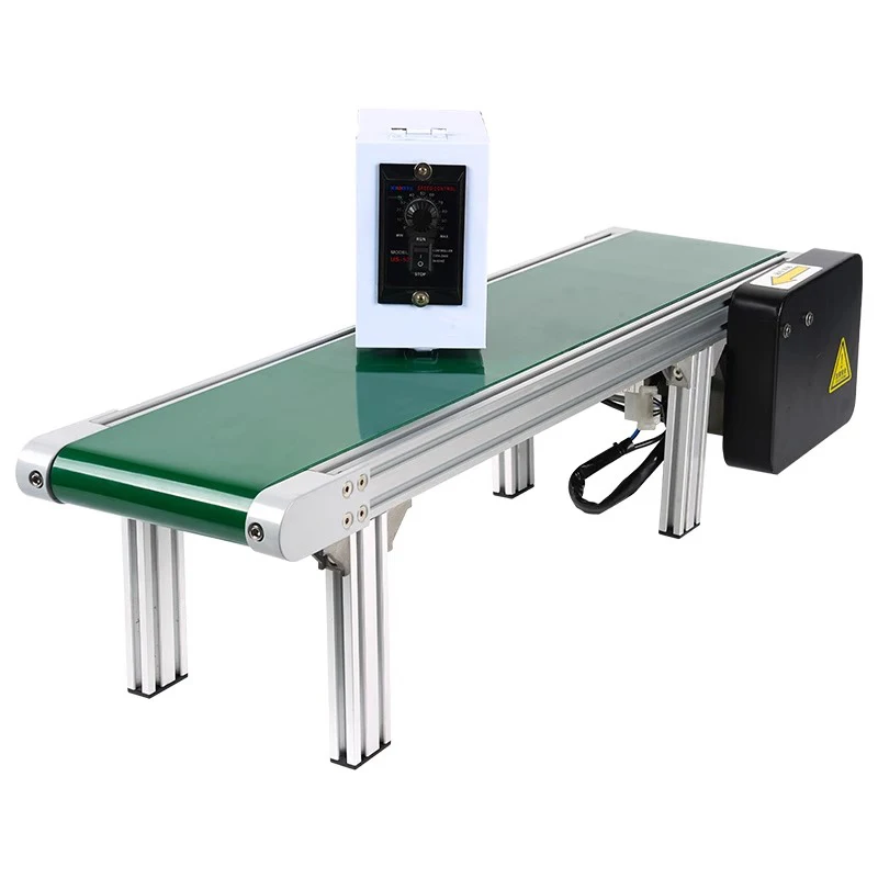 Customizable Aluminum Profile Conveyor Belt Small Conveyor Belt Climbing Assembly Line Food Punch Sorting Marking Machine