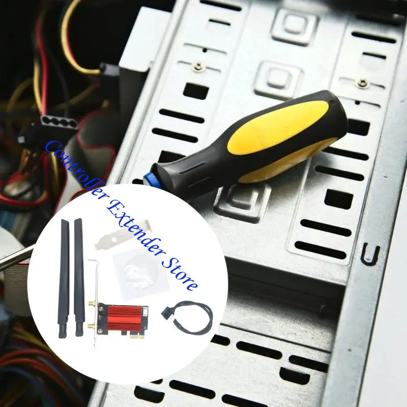 N84B Wi-Fi Adapter Wi-Fi 5 беспроводная карта двойная полоса 2,4 г/5 ГГц, совместимый с