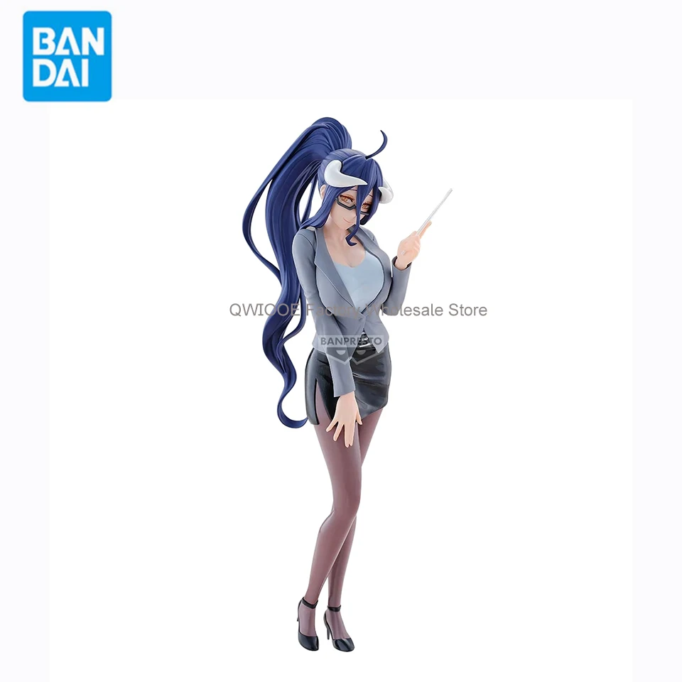 Original Genuine Original Genuine Banpresto OVERLORD 20cm Albedo Teacher PVC Model Collection Toys For Kid Birthday Wholesale