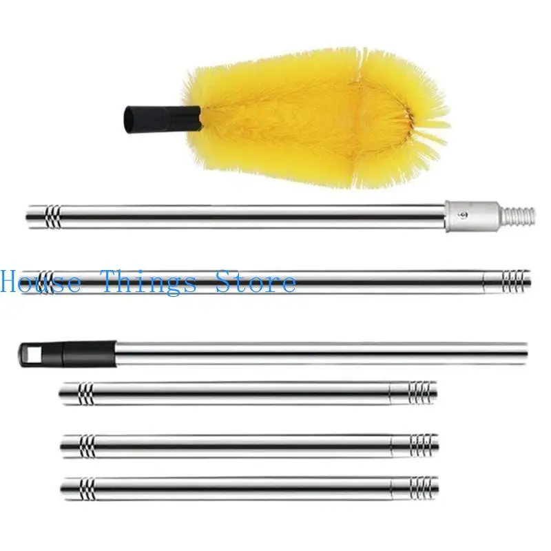 

652F Телескопическая чистящая кисточка для очистки водосточных желобов.