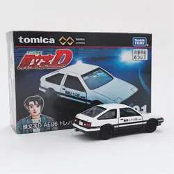 TOMY Initial D Toyota AE86 Fujiwara Takumi UNLIMITED Alloy Car Diecasts & Toy Vehicles Miniature Scale Car Model For Children