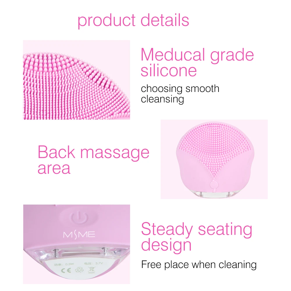 น้ํายาทําความสะอาดผิวหน้าซิลิโคนไฟฟ้าในครัวเรือน, น้ํายาทําความสะอาดผิวหน้าไฟฟ้าลึก, แปรงนวดขนาดเล็ก ฟังก์ชั่นเกียร์สอง