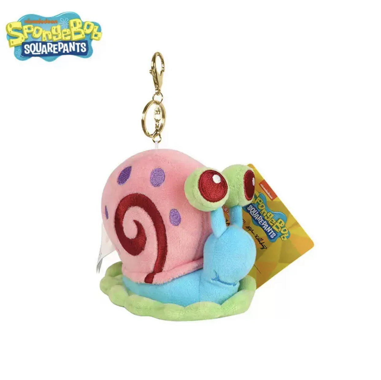 Oryginalny wisiorek SpongeBob Kanciastoporty Pluszowa Zabawka Gary Patrick Star Squidward Tentacles Torba Plecak Brelok Lalka Prezent Urodzinowy