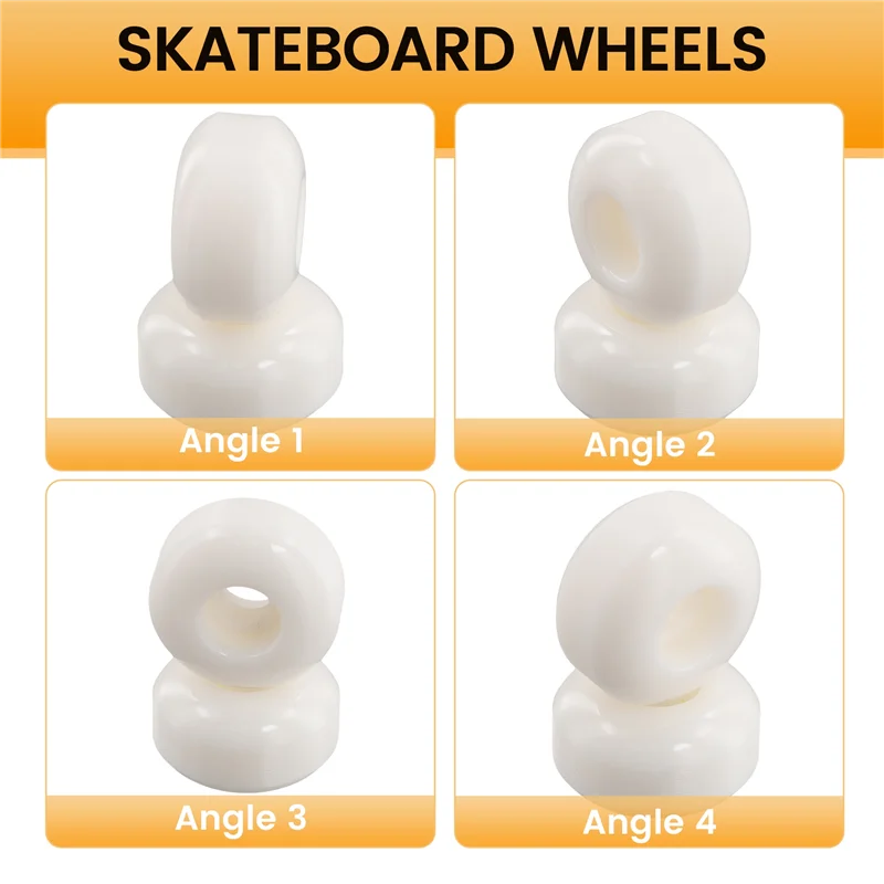 

Лидер продаж, AD-4 шт., колеса для скейтборда, упругие колеса из искусственной кожи, 52 мм х 32 мм для скейтборда, палубы, колеса для скейтборда