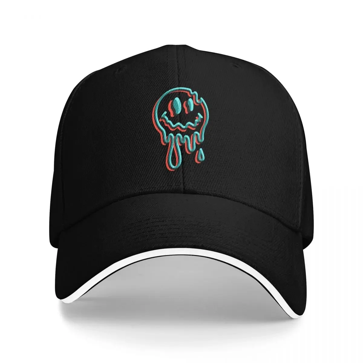 

Smiley Face Tattoo Psychedelic Face Baseball Cap Golf Cap Horse Hat Luxury Woman Men's