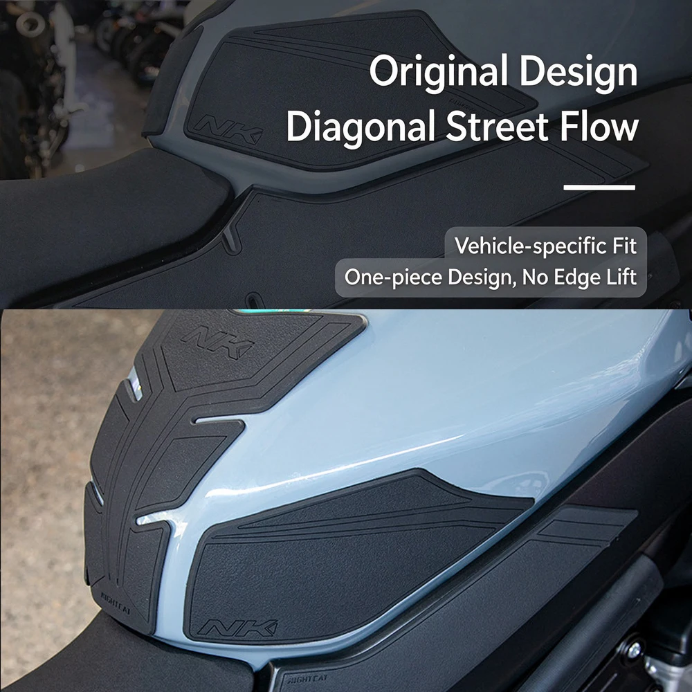 CF675NK Motorcycle Anti Slip Fuel Oil Tank Pad FOR CFMOTO 675NK NK675 675 NK Side Knee Grip Decal Tank Sticker Pads