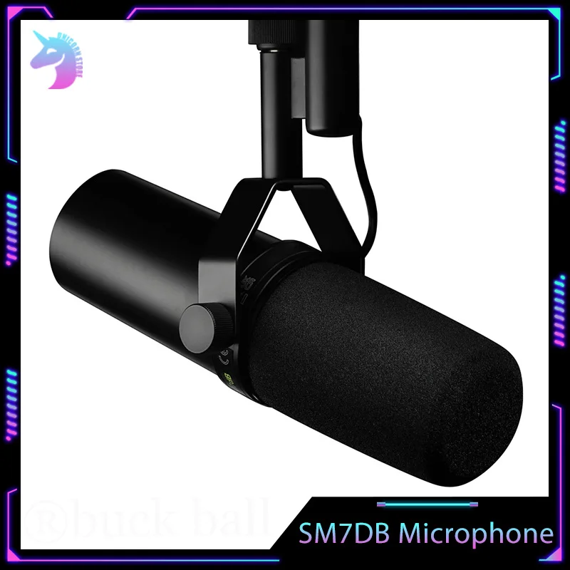 

SM7DB Dynamic Microphone with Built-in Preamp Custom Studio Optional Response Microphone SM7B For Live Stage Recording Podcast