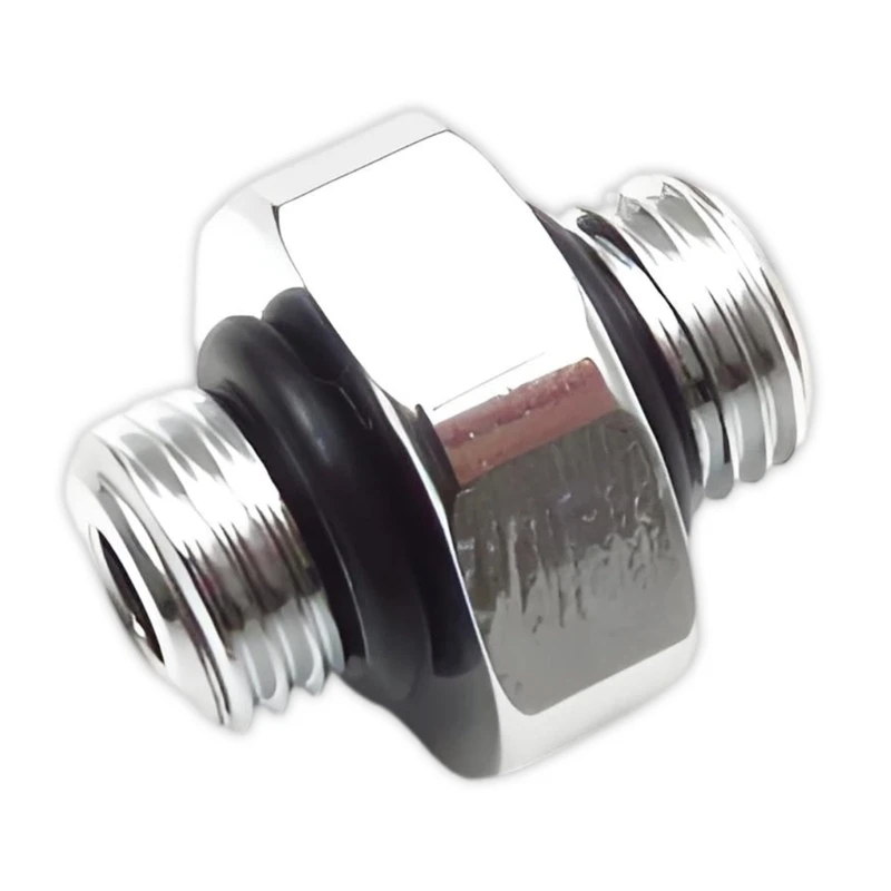 Drysuit Inflation Hose Connector for Technical Diving Setups with Compacts Adapter Body and O-Rings for Gear Service JOME
