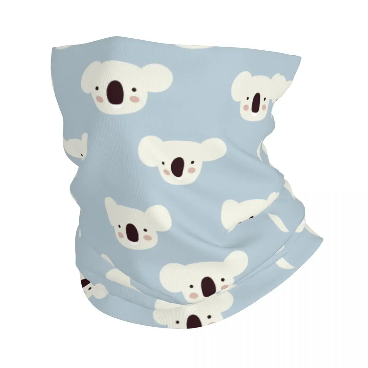 Australian Cute Koala Bandana Neck Gaiter Printed Balaclavas Wrap Scarf Multi-use Headband Hiking Unisex Adult All Season