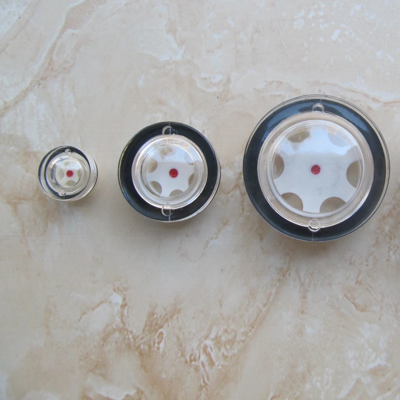 1PC Metrico Maschio di Plastica Livello Olio Spia Finestra di Vetro Testa Esagonale 1.5mm 2mm BSPP/testa Rotonda (senza Threadm20-m65) Per Compressore D'aria