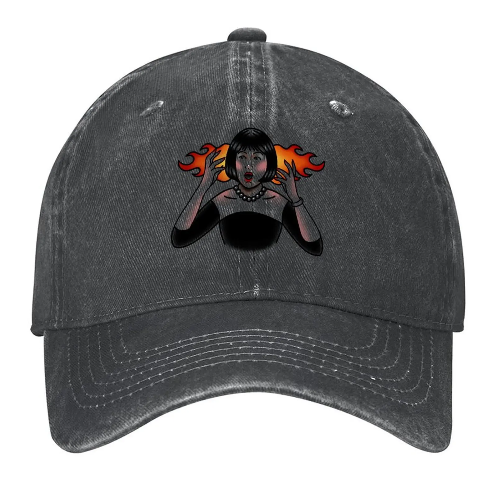 

Flames... On The Side Of My Face!!! Baseball Cap New In Hat Golf tactical cap Men Luxury Brand Women's