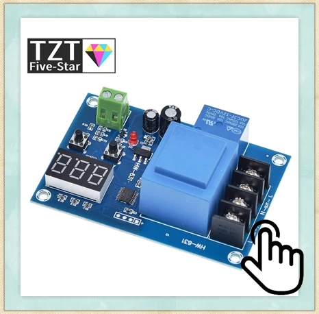 XH-M602 Digital Control Battery Charging Control Module AC 220V Lithium Storage Battery Charger Control Switch Protection Board – Detail 1