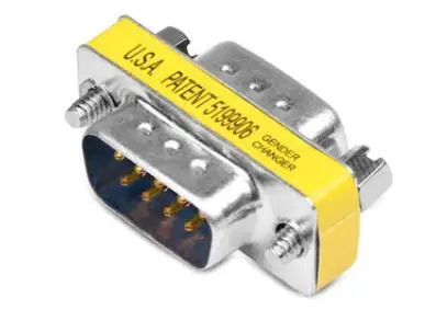 2PCS DB25 Male To Female To Male Vga 15Pin COM Port GENDER CHANGER For Circuit Board Parallel Adapter DB9