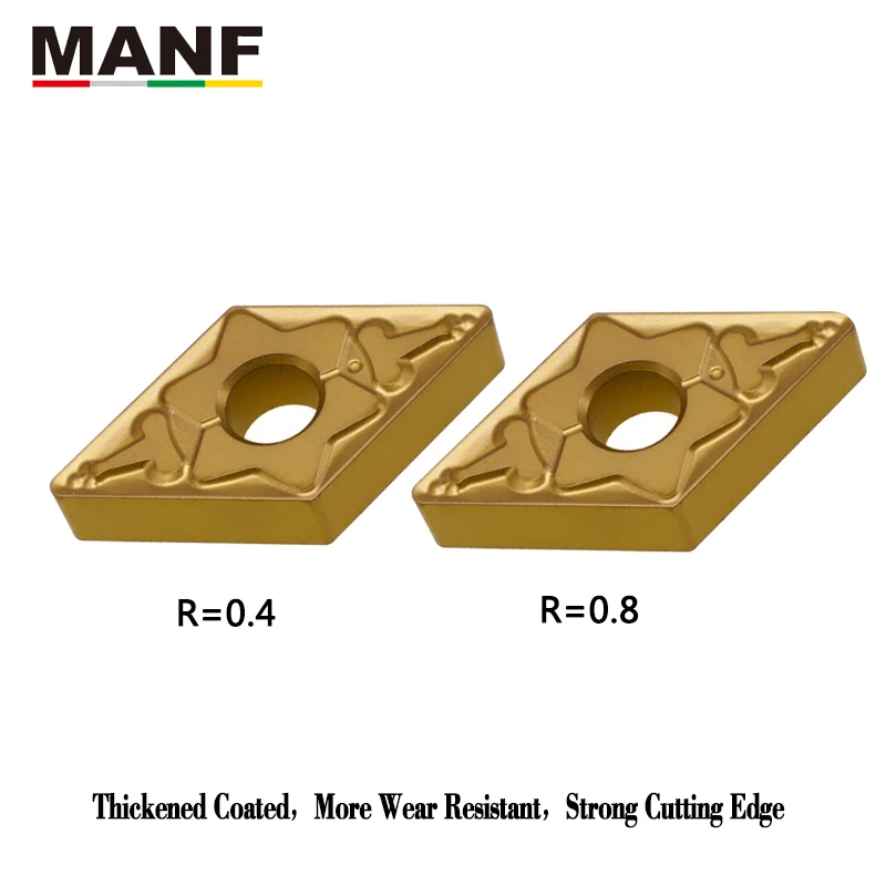 Инструмент для токарной обработки MANF, твердосплавные вставки DNMG150404, DNMG150408, cvd, pvd, для стали MDJNR2020K15, MDJNR2525K15