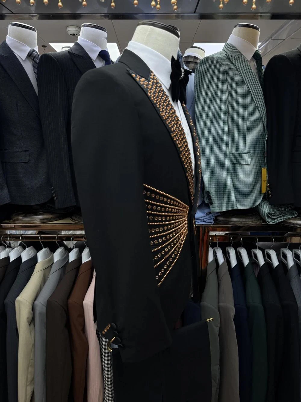 2025 New Men Suit Sets Luxury Evening Dress Performance outfit men's tailcoat Men's Stage Costume Special Occasion Gowns