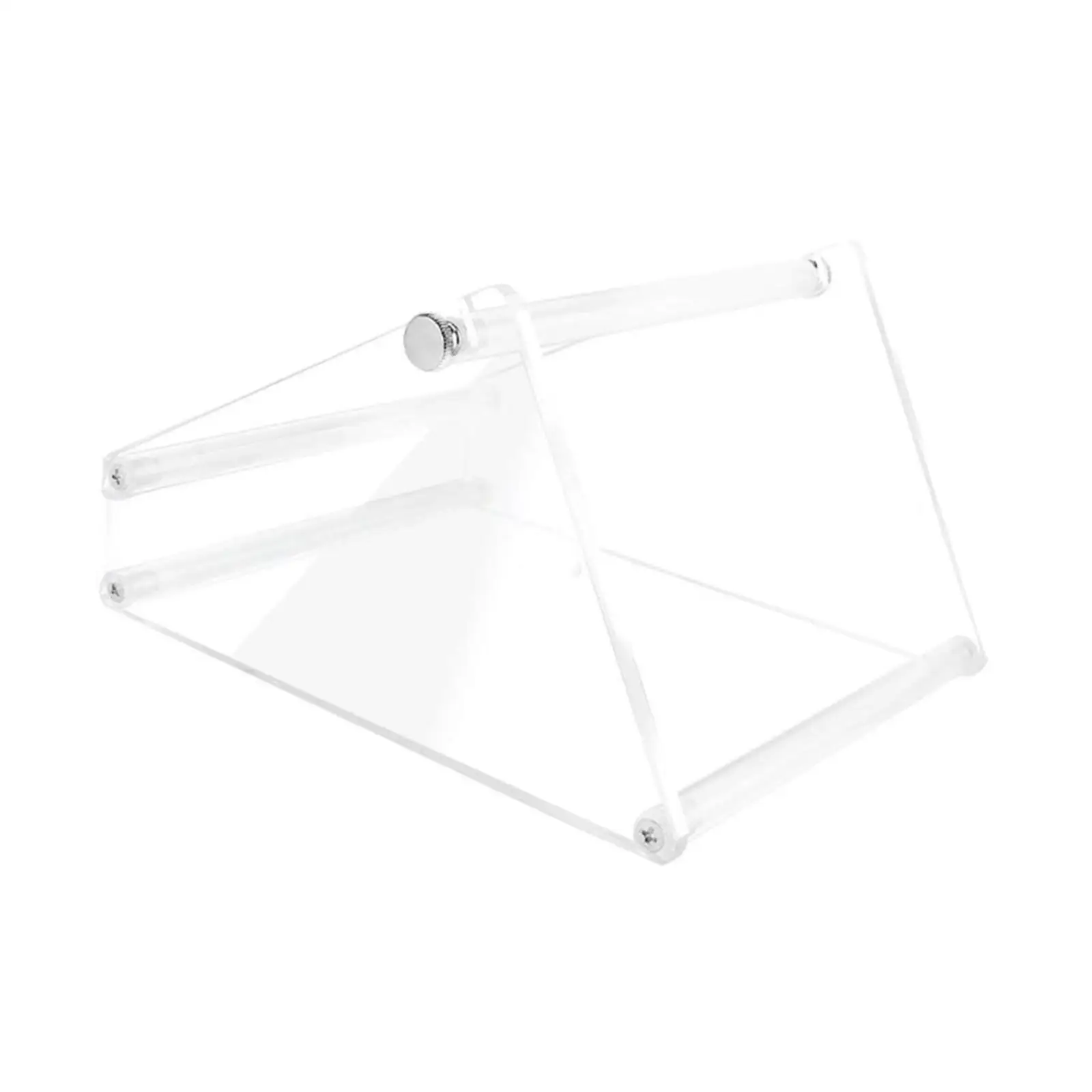 Shipping Label Roll Holder for Thermal Printer Acrylic Sticker Dispenser Desktop Paper Support for Office Warehouse Home