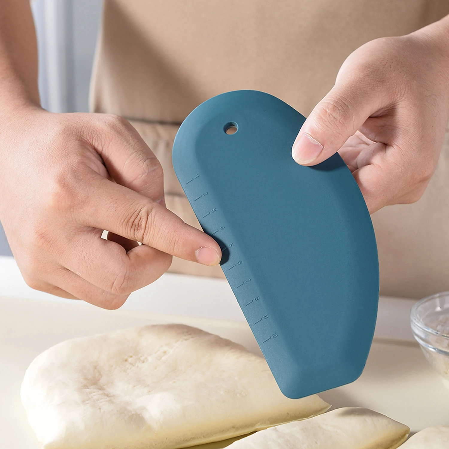 Dough Scraper Dough Cutter Ben - Bench Scraper Dough ulasan dan harga