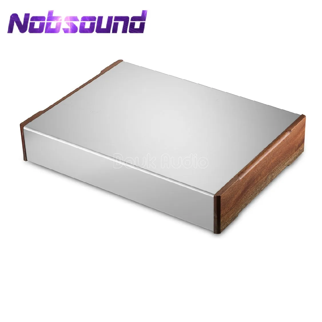 Nobsound HiFi DIY Amplifier Housing Wooden Aluminum Chassis for Amplifier Preamp Case