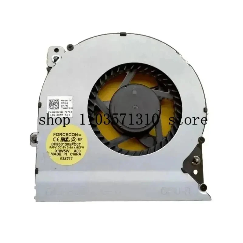 Cooler original yeM para CPU e GPU para DELL Alienware M18X R2, Ventoinha de Resfriamento DFS601305PQOT FA5V 0XHW5W 0PODG8 0RTRCG FA5U FA5W, Radiador JM