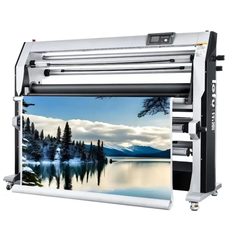 1700-D2 Pro Automatic Laminator 120C/248F Hot Laminating Machine With Operation Screens For Signage