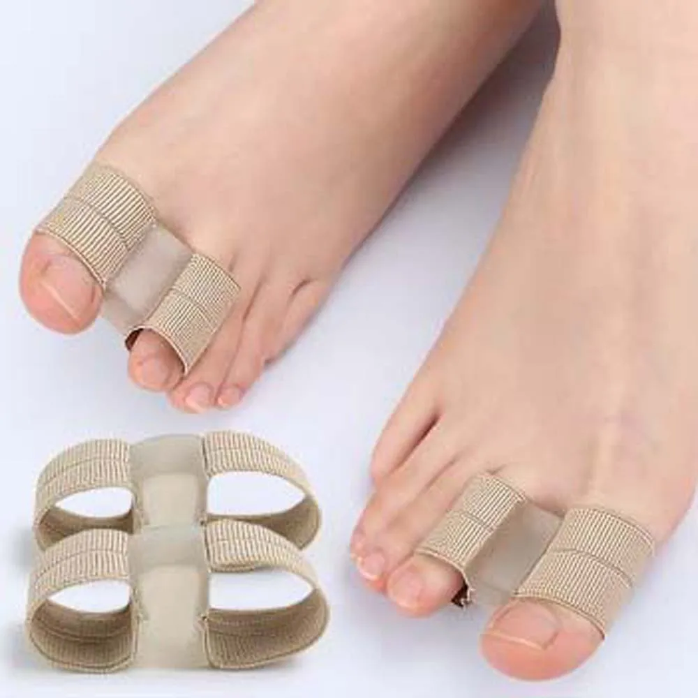 SEBS Toe Straightener Pedicure Tool Toe Valgus Adjuster Toe Separators Toe Orthotics Brace Foot Care Toe Valgus Corrector Travel