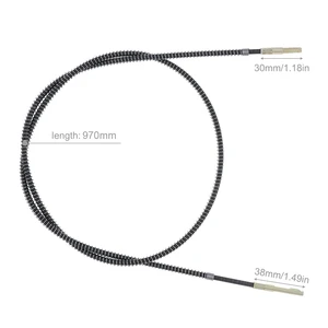 متعدد الوظائف رمح مرن داخلي أساسي فليكس أنبوب 6 مم تشاك لطاولة المنشار طاحونة ملحقات الحفر الكهربائي أعلى 12 مبيعات راوتر رمح - No12