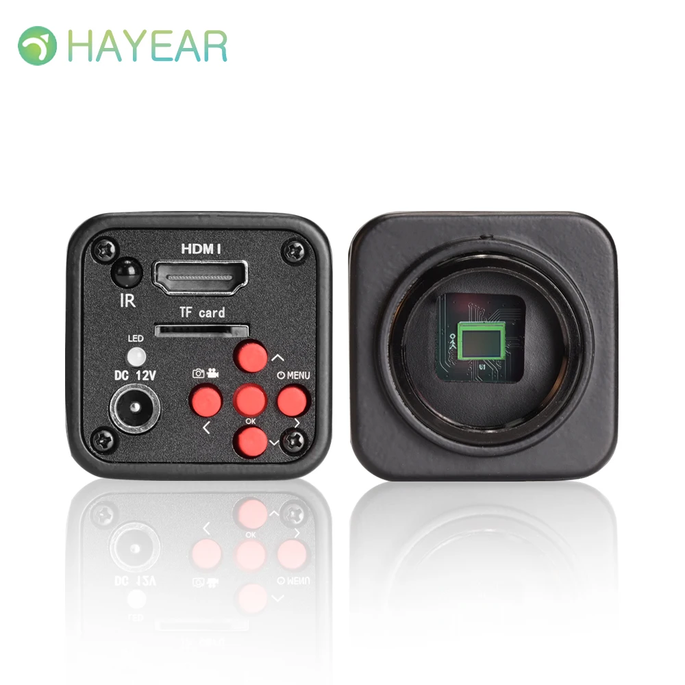 CMOS 1/2,9 pulgadas Sensor IMX 16MP HDMI 1080P cámara microscópica Digital industrial para teléfono PC PCB IC reparación de soldadura