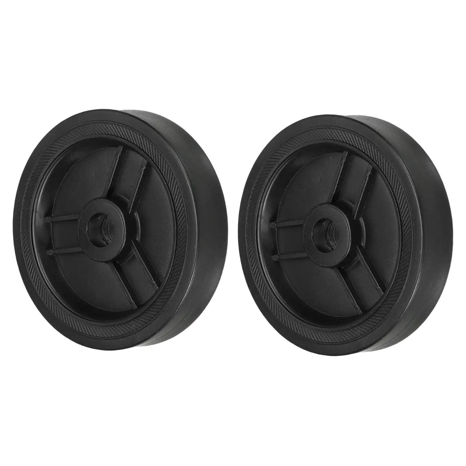 2x Air Compressor Wheels Wear Resistant Universal Sturdy for Easy Mobility
