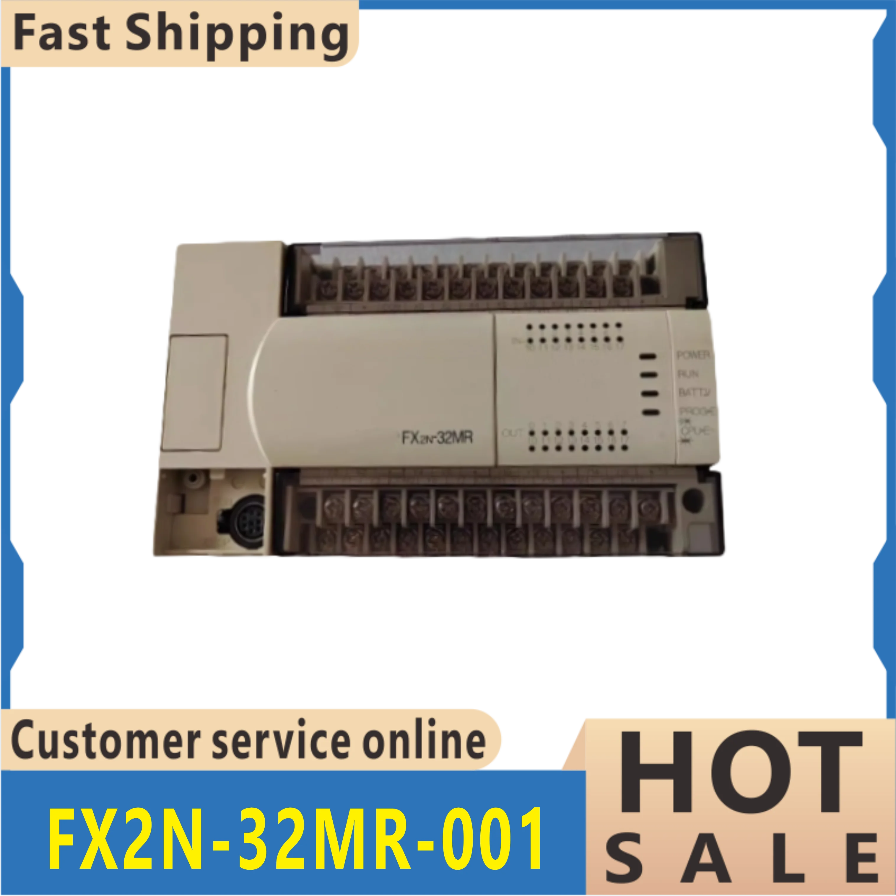 Controlador programable PLC original FX2N-32MR-001 FX2N-48MR-001