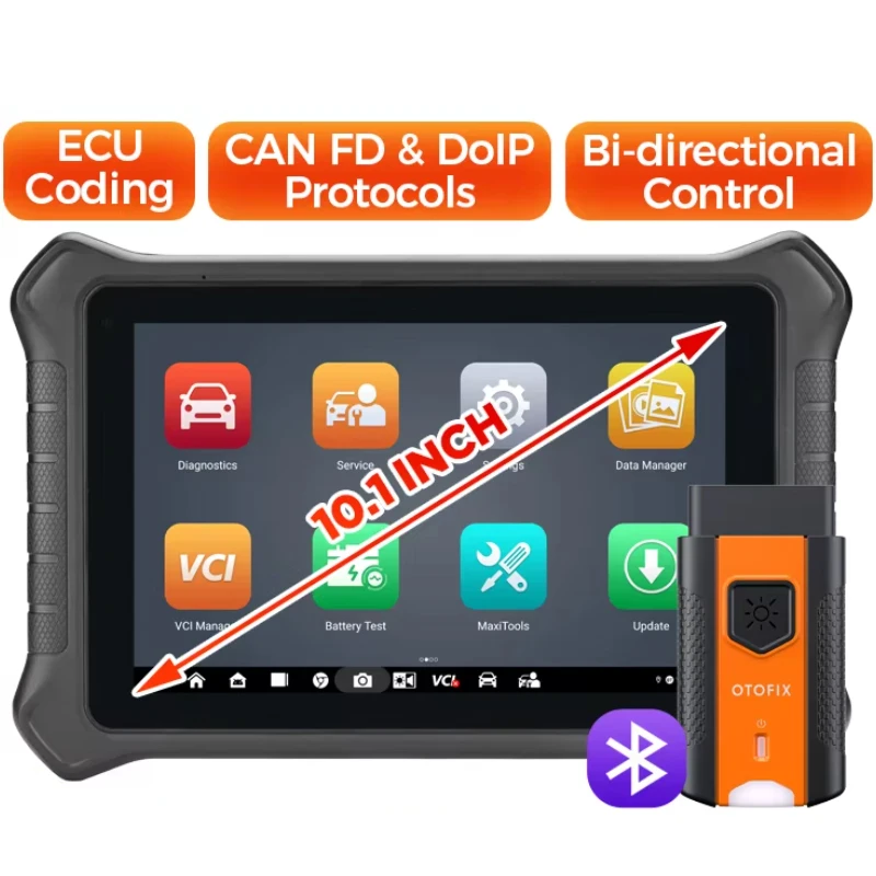 OTOFIX D1 PROS2 Diagnostic Scanner ECU Coding Bi-Directional Control Diagnostic Tools 2 Years Update CANFD DoIP