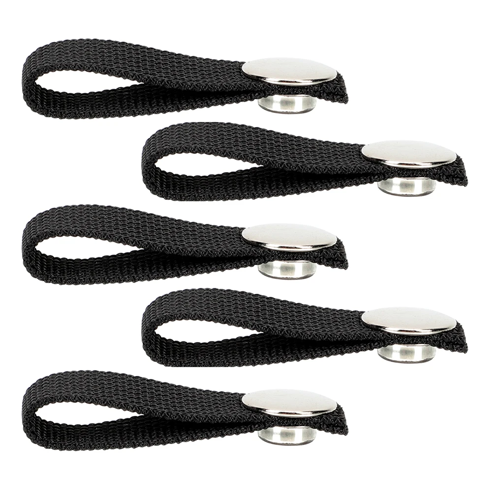 

5pcs Hockey Chin Strap Replacement Snap Buckle Ice Hockey Adjustable Retention System Safety Harness For Sports