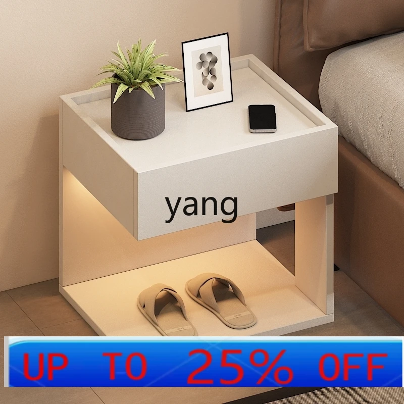 

LTT small simple modern solid wood shelf minimalist light luxury high-end small side few