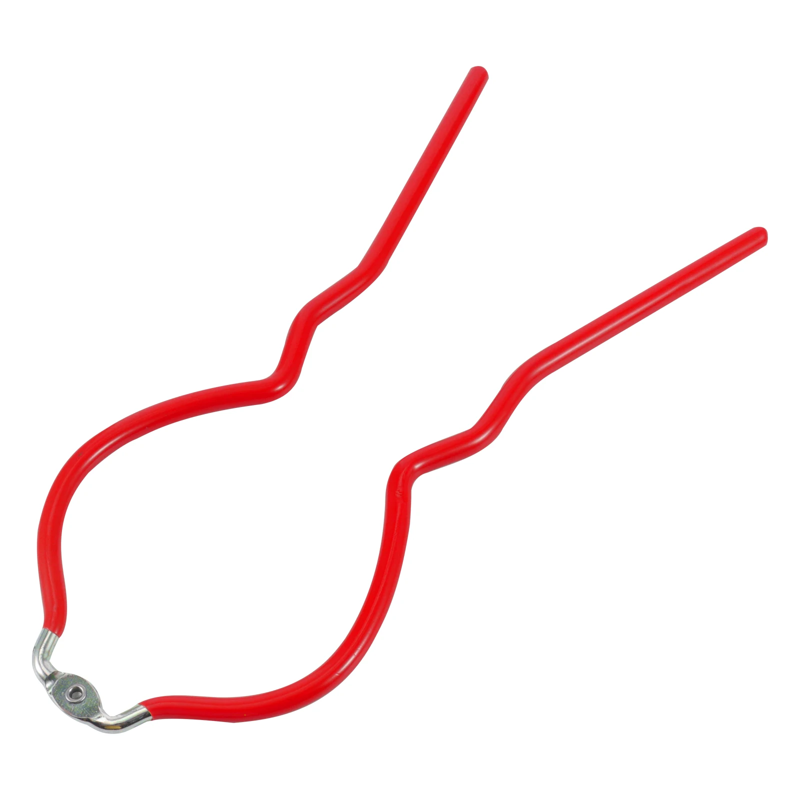 1 個ミルクボトルクランプ湾曲したハンドルロンググリップ滅菌トング哺乳瓶瓶ガラス缶キッチンツール耐熱