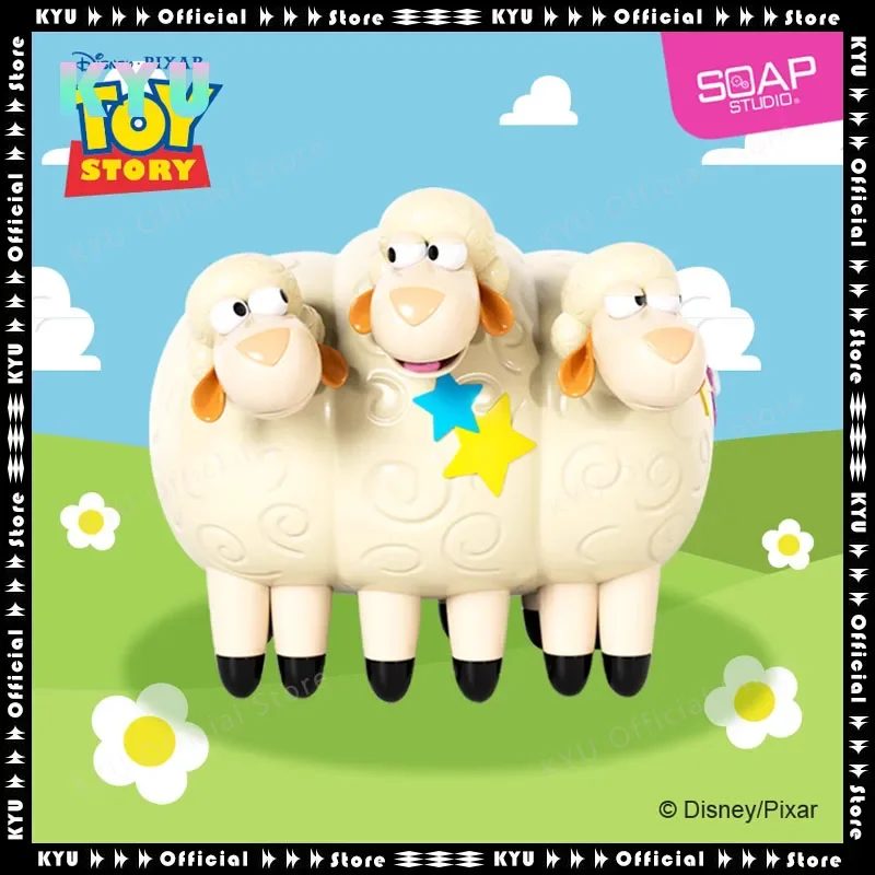 

Soap Studio Disney Toy Story Series Mini Shepherdess's Sheep Doll Mini Ornaments, Top Magnetic Absorption Nano Ornaments.