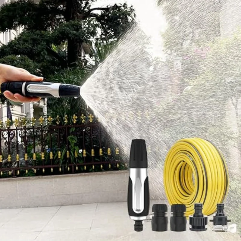 مجموعة أدوات منزلية لغسيل السيارات، فوهة أثرية منزلية ذات ضغط عالي، أدوات بستنة متينة