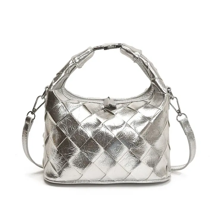 

‌ Осенняя тканая сумка-ведро 2025 года — кошелек-мессенджер в стиле ретро с регулируемым ремешком, сумка для пельменей премиум-класса для работы и покупок, легкий вес ‌